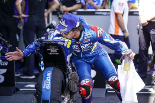 Álex Rins, podio en Jerez y ya es segundo en el Mundial Álex Rins, podio en Jerez y ya es segundo en el Mundial