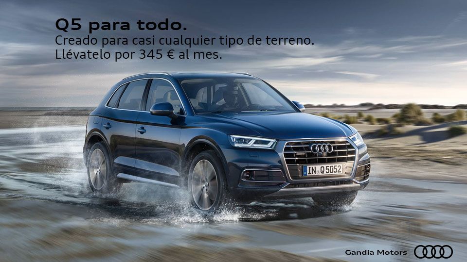 Llévate este Audi Q5 por 345 al mes Llévate este Audi Q5 por 345 al mes