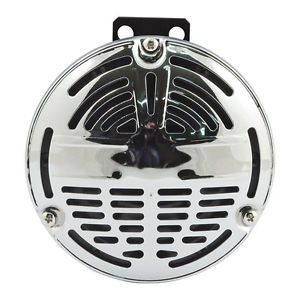 BOCINA CROMADA 12V. HARLEY SPRINGER BOCINA CROMADA 12V. HARLEY SPRINGER