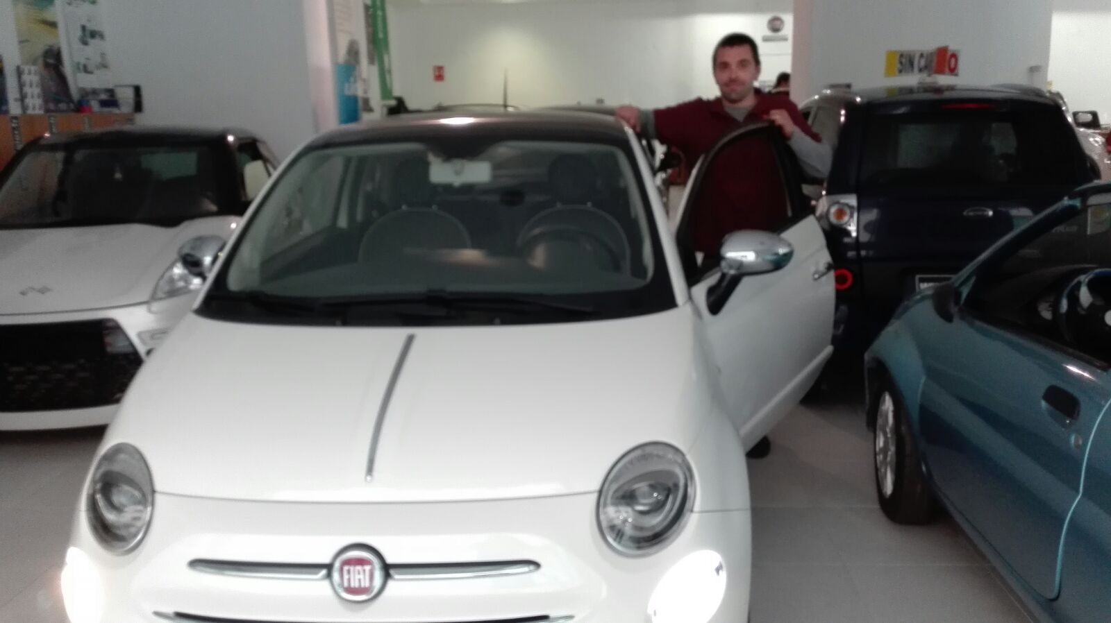 Entrega a Miguel de Fiat 500 Entrega a Miguel de Fiat 500