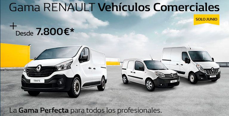 Gama Renault Vehículos Comerciales hasta 30 de junio 2019 Gama Renault Vehículos Comerciales hasta 30 de junio 2019