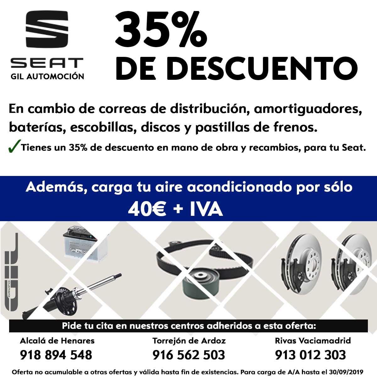 CAMPAÑA SEGURIDAD EN SEAT GIL AUTOMOCIÓN CAMPAÑA SEGURIDAD EN SEAT GIL AUTOMOCIÓN
