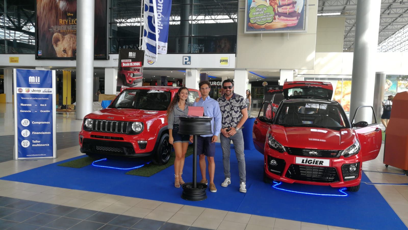 Milautomóviles en Heron City y Kinepolis Milautomóviles en Heron City y Kinepolis