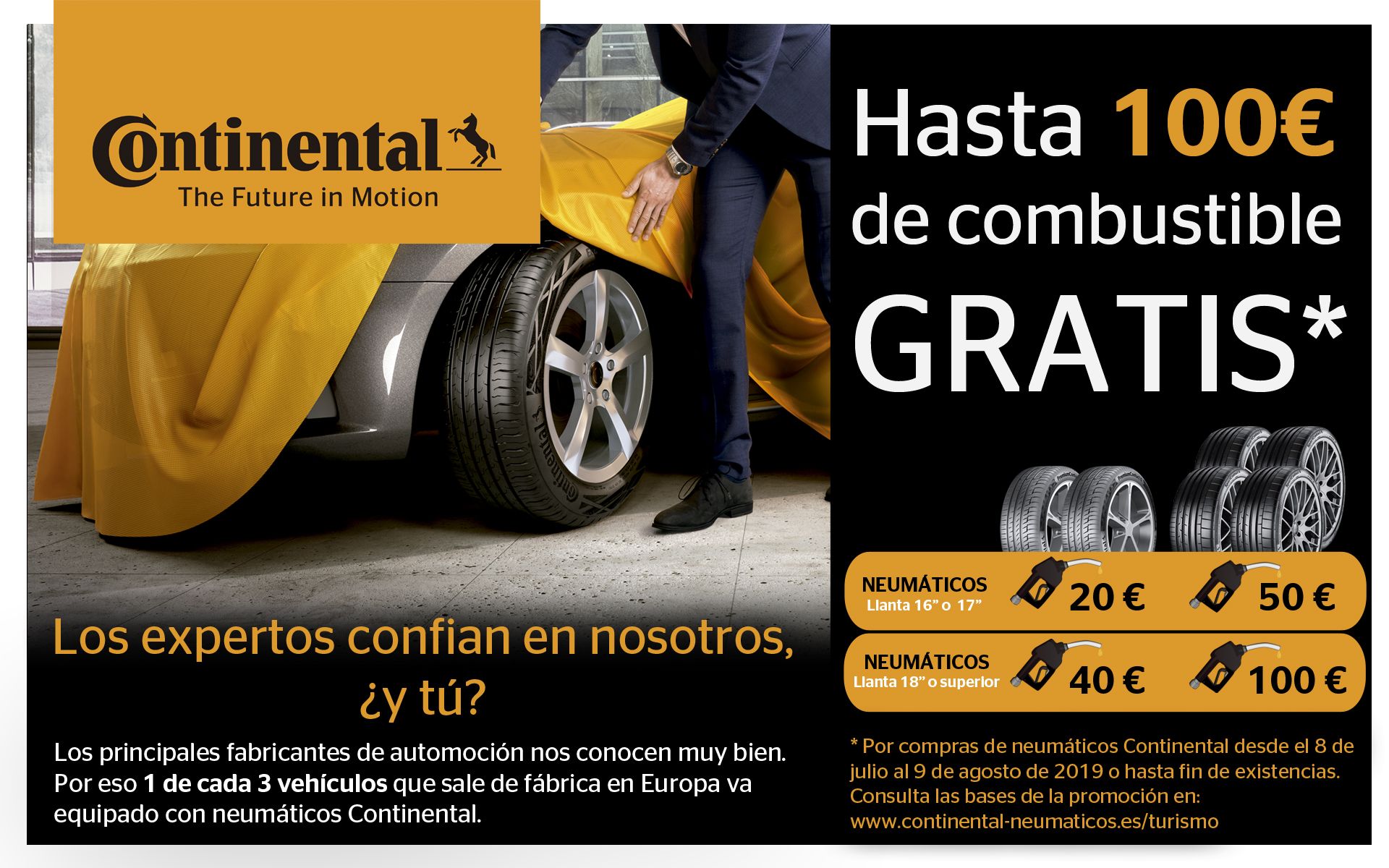 CONTINENTAL TE RELLENA EL DEPOSITO CONTINENTAL TE RELLENA EL DEPOSITO