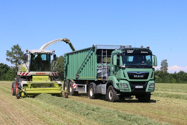 El camión agrícola MAN en la Agritechnica 2019 El camión agrícola MAN en la Agritechnica 2019