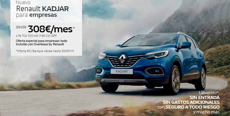 Nuevo Renault Kadjar para Empresas Nuevo Renault Kadjar para Empresas