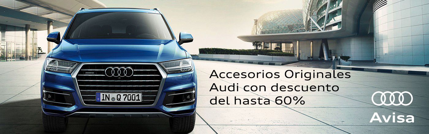 Hasta el 60% descuento en Accesorios Originales Audi Hasta el 60% descuento en Accesorios Originales Audi