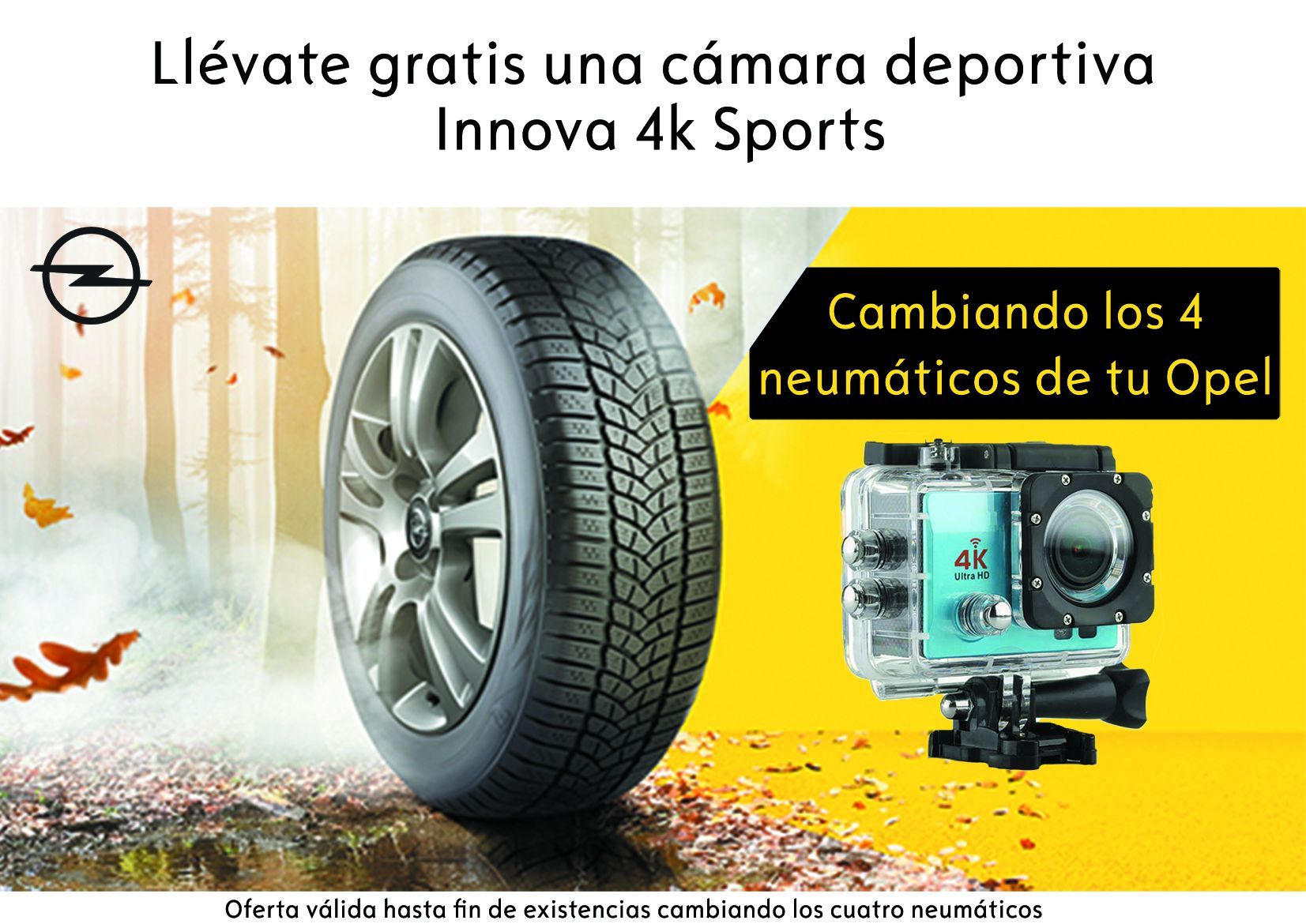 Cambia los 4 neumáticos y llévate un regalo seguro Cambia los 4 neumáticos y llévate un regalo seguro