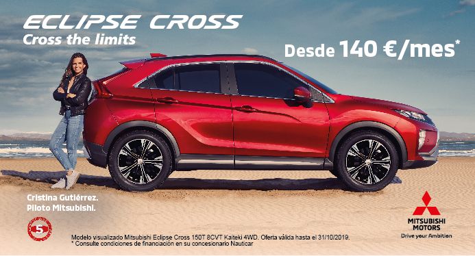 PRUEBA EL NUEVO ECLIPSE CROSS Y LLÉVATELO DESDE 140 € AL MES* PRUEBA EL NUEVO ECLIPSE CROSS Y LLÉVATELO DESDE 140 € AL MES*