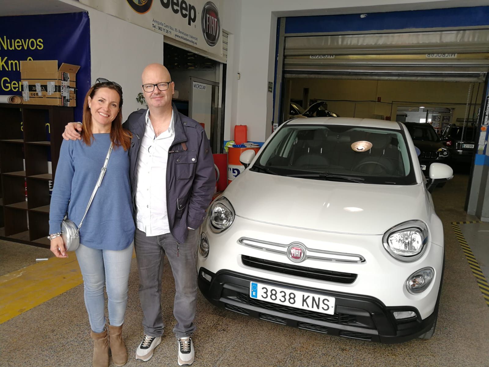 Milautomóviles entrega a Silvia y Jonathan un Fiat 500 X Milautomóviles entrega a Silvia y Jonathan un Fiat 500 X
