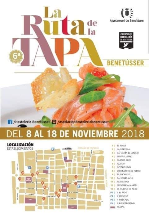Comienza en Benetússer la ruta de la tapa Comienza en Benetússer la ruta de la tapa