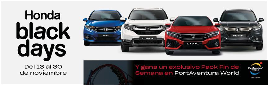 LLEGAN LOS HONDA BLACK DAYS AL CONCESIONARIO HONDA COTRI LLEGAN LOS HONDA BLACK DAYS AL CONCESIONARIO HONDA COTRI