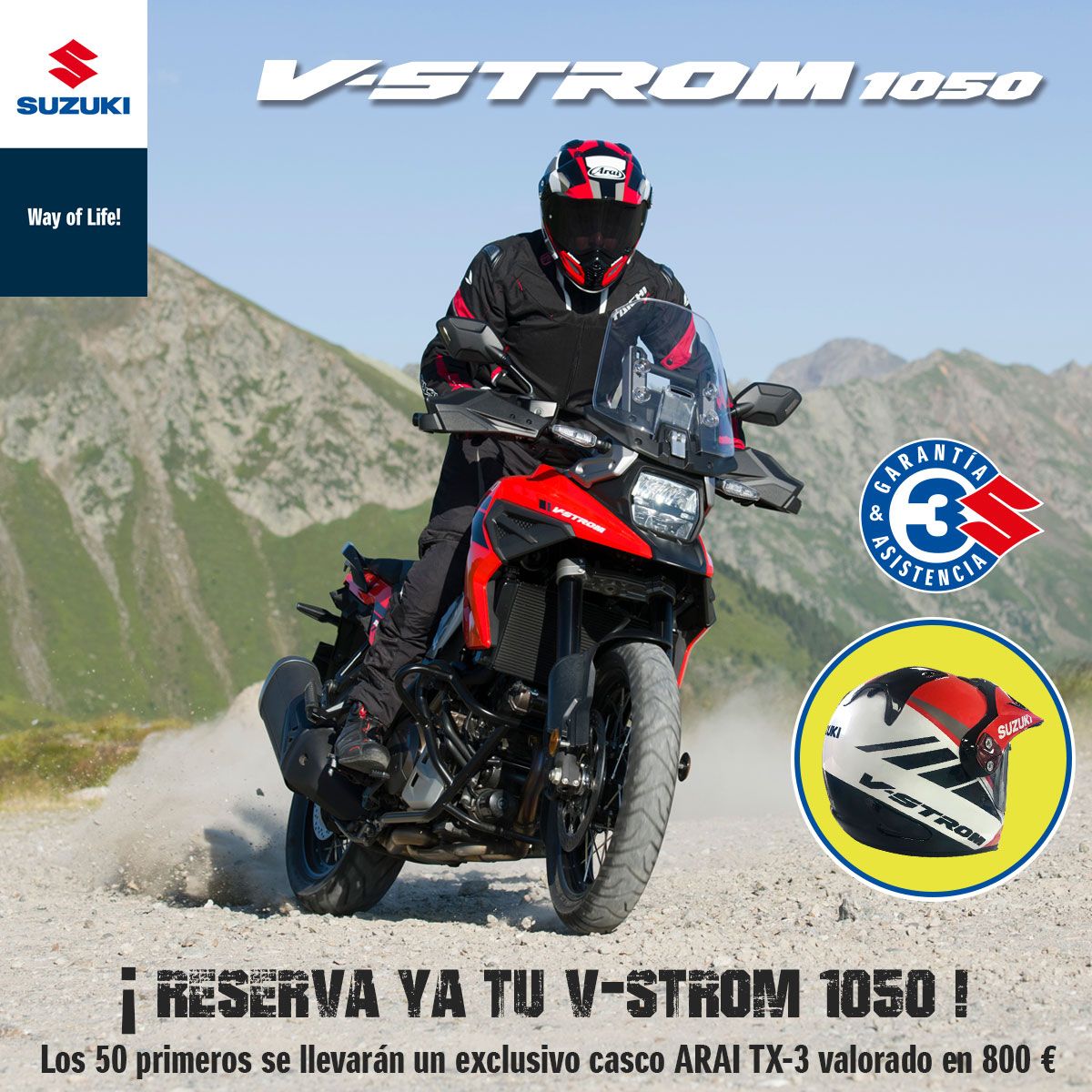 Reserva ya nueva tu Suzuki V-Strom 1050 Reserva ya nueva tu Suzuki V-Strom 1050