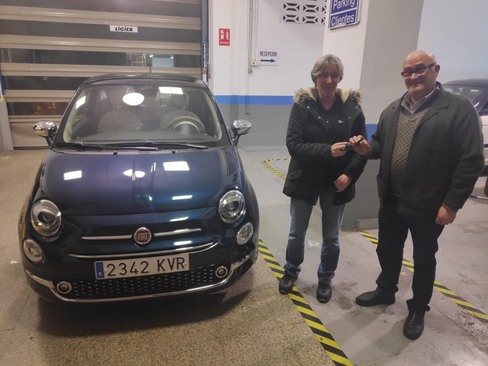 Milautomóviles entrega un Fiat 500 a Cocepción Milautomóviles entrega un Fiat 500 a Cocepción