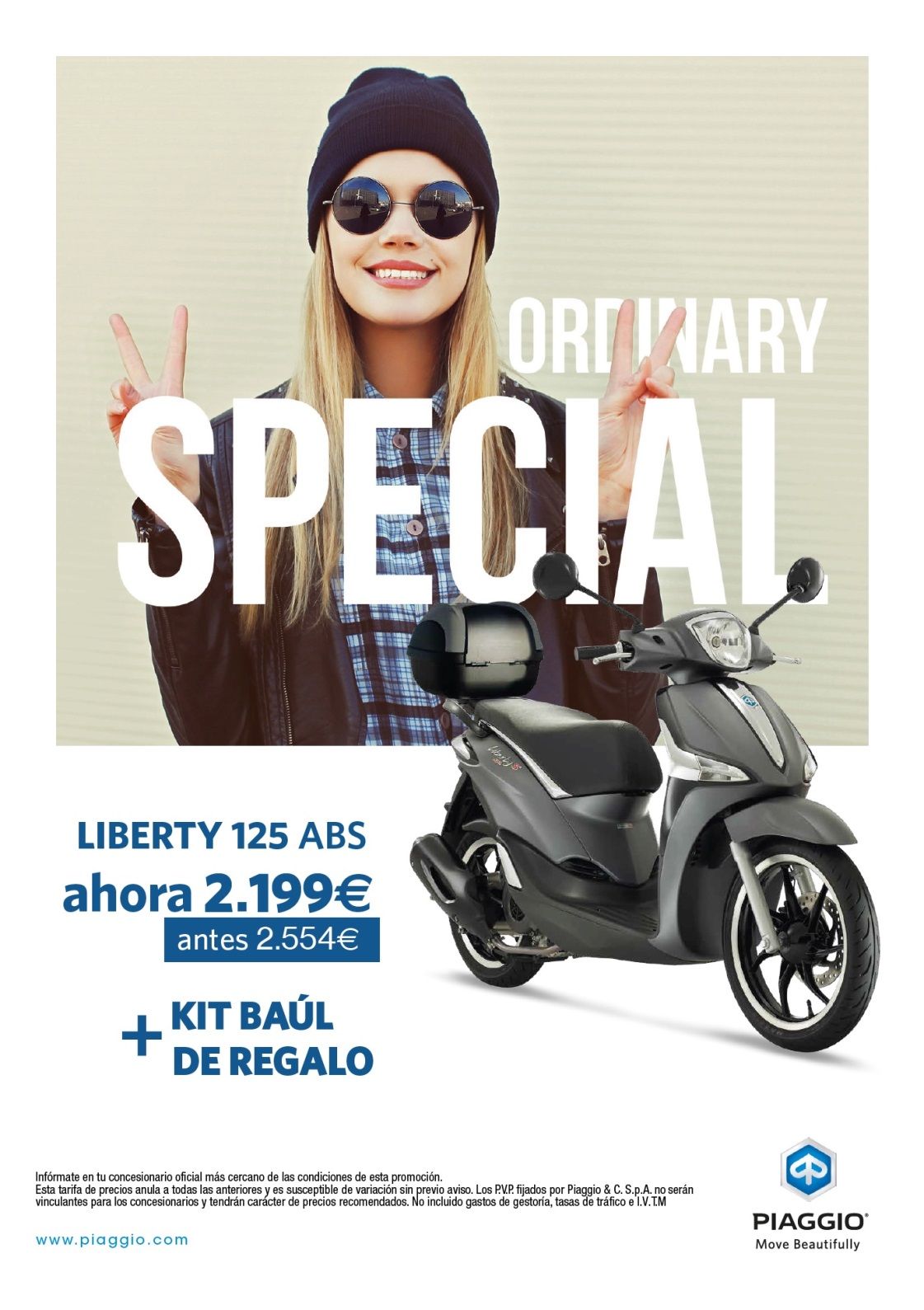 PIAGGIO LIBERTY PROMOCION ESPECIAL DESCUENTO + BAUL DE REGALO PIAGGIO LIBERTY PROMOCION ESPECIAL DESCUENTO + BAUL DE REGALO