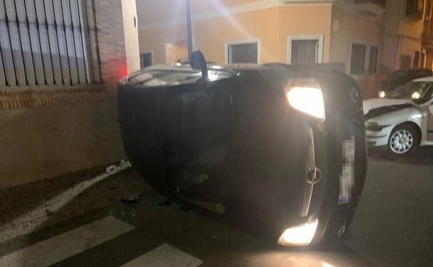 Una conductora ebria causa un accidente en Cheste al saltarse un stop Una conductora ebria causa un accidente en Cheste al saltarse un stop