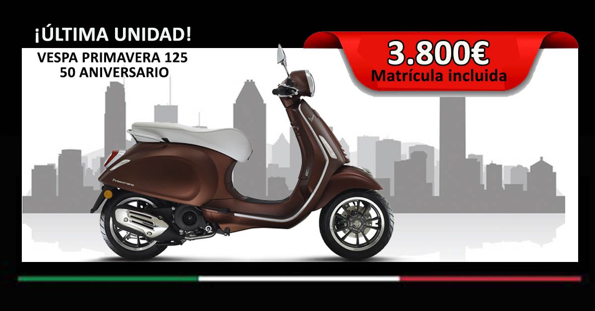 VESPA PRIMAVERA 125 50 ANIVERSARIO VESPA PRIMAVERA 125 50 ANIVERSARIO