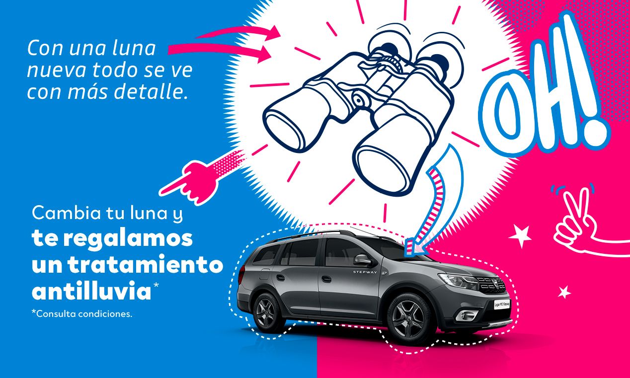 PROMOCIÓN DACIA. CAMBIO LUNA PROMOCIÓN DACIA. CAMBIO LUNA