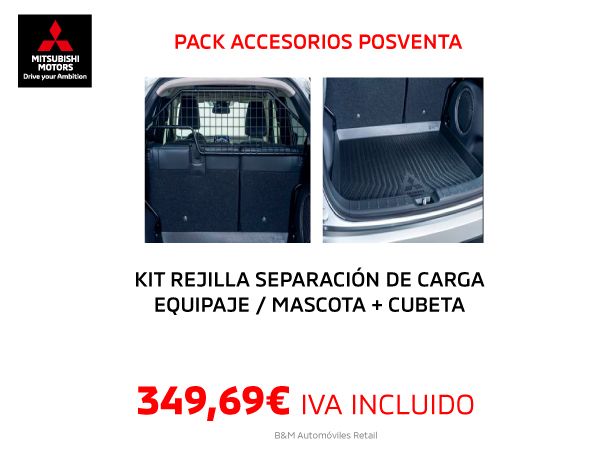 OFERTA KIT REJILLA y SEPARACIÓN DE CARGA OFERTA KIT REJILLA y SEPARACIÓN DE CARGA