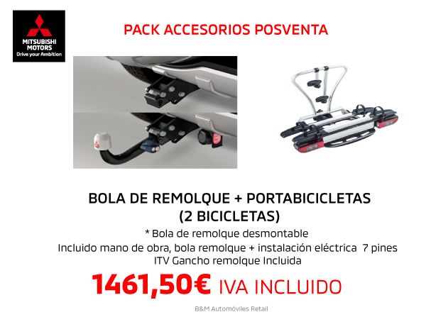 OFERTA ESPECIAL BOLA DE REMOLQUE Y PORTABICICLETAS OFERTA ESPECIAL BOLA DE REMOLQUE Y PORTABICICLETAS