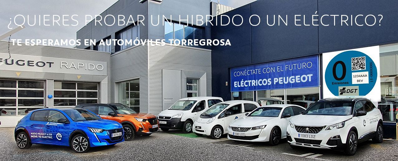 Descubre en Automóviles Torregrosa los vehículos Eléctricos he híbridos enchufables de PEUGEOT Descubre en Automóviles Torregrosa los vehículos Eléctricos he híbridos enchufables de PEUGEOT