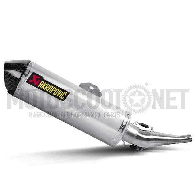 Escape Yamaha X-MAX 125 Hexagonal Slip on silenciador Titanio homologado Akrapovic Escape Yamaha X-MAX 125 Hexagonal Slip on silenciador Titanio homologado Akrapovic