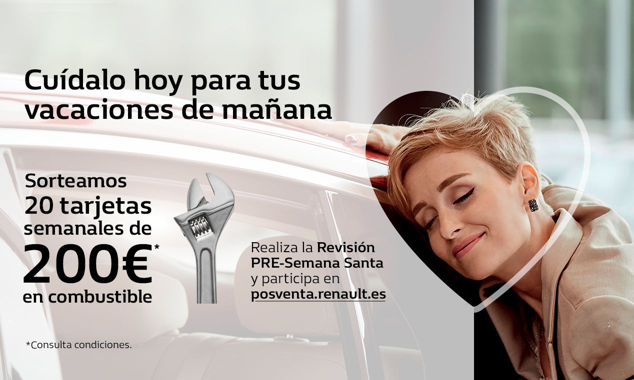 PROMOCIÓN RENAULT. REVISIÓN PRE-SEMANA SANTA PROMOCIÓN RENAULT. REVISIÓN PRE-SEMANA SANTA