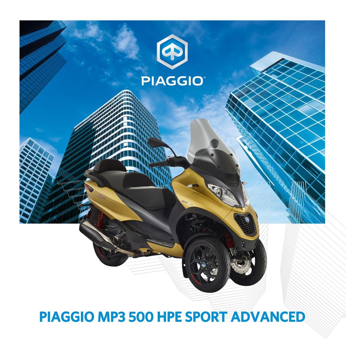 Promoción Mp3 500 hpe Sport Advanced Promoción Mp3 500 hpe Sport Advanced