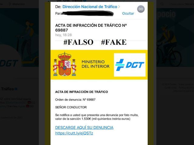 ¡Ojo, no piques! Nuevo intento de estafa con multas falsas que recibirás en tu mail ¡Ojo, no piques! Nuevo intento de estafa con multas falsas que recibirás en tu mail