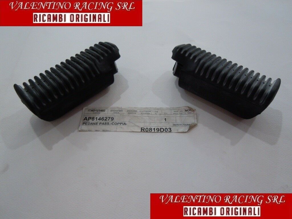 KIT ESTRIBOS TRASEROS APRILIA SCARABEO 125 KIT ESTRIBOS TRASEROS APRILIA SCARABEO 125