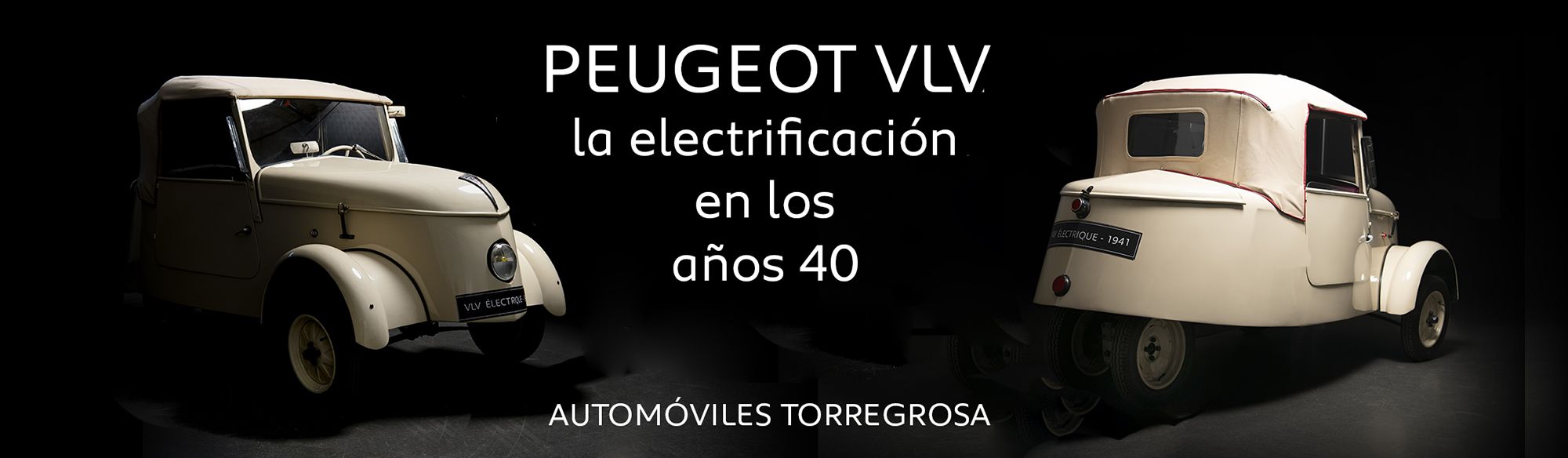 PEUGEOT VLV: la electrificación en los años 40 PEUGEOT VLV: la electrificación en los años 40