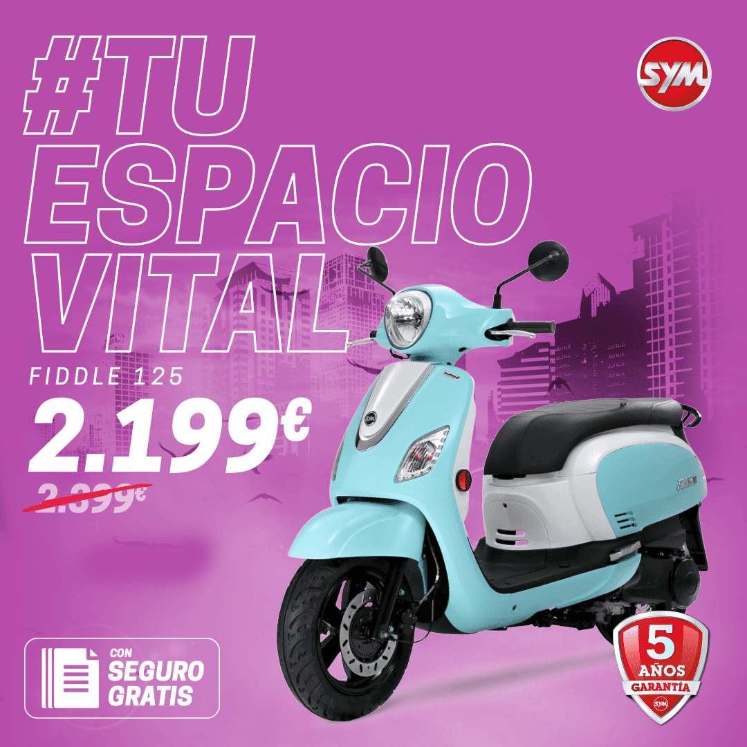 SUPERPROMOCION SYM FIDDLE III 2.199€ + SEGURO GRATIS SUPERPROMOCION SYM FIDDLE III 2.199€ + SEGURO GRATIS