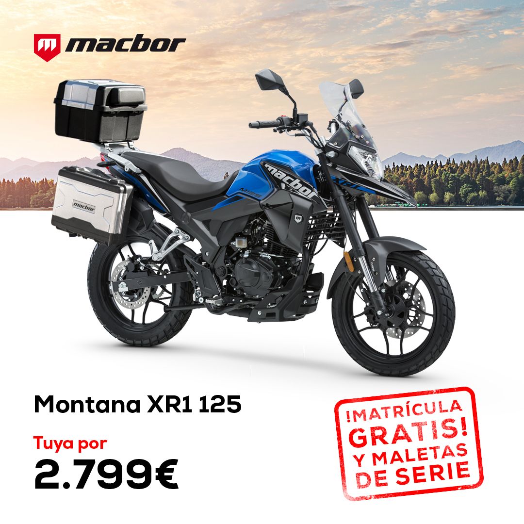 SIENTE LA NUEVA MACBOR MONTANA XR1 POR 2.799€ SIENTE LA NUEVA MACBOR MONTANA XR1 POR 2.799€