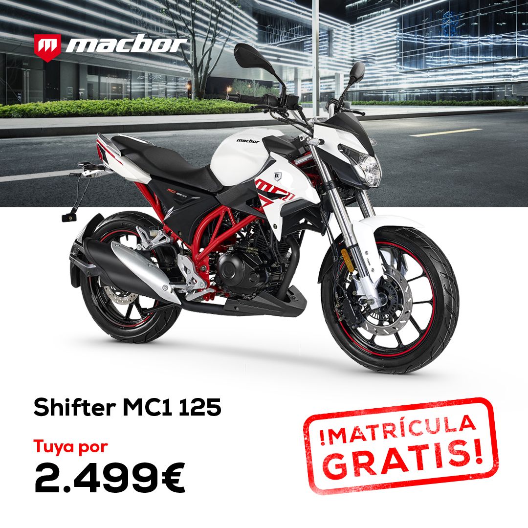 OFERTA MACBOR SHIFTER POR 2.499€ OFERTA MACBOR SHIFTER POR 2.499€