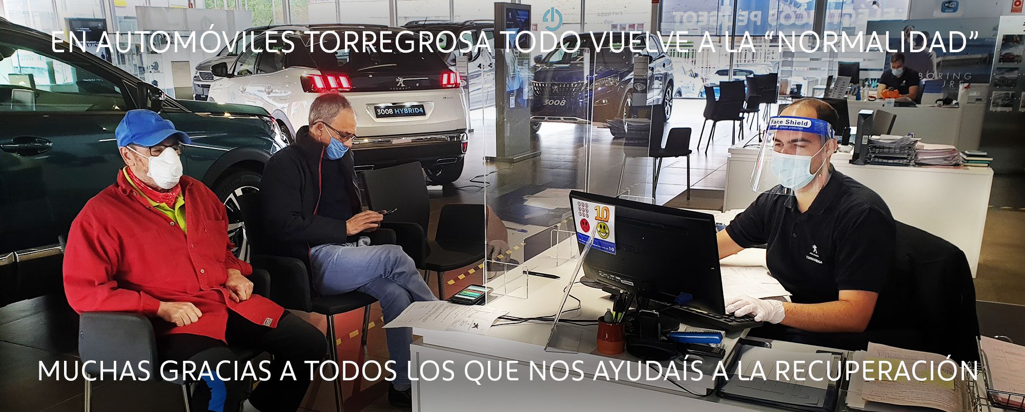 En Peugeot Torregrosa os damos las Gracias. En Peugeot Torregrosa os damos las Gracias.