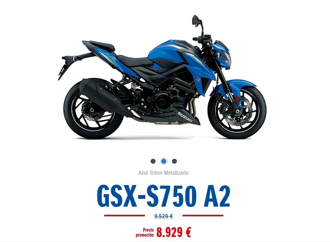 SUZUKI GSX-S750 PARA CARNET A2 SUZUKI GSX-S750 PARA CARNET A2