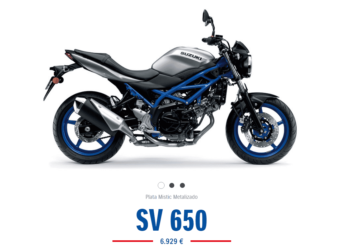 PROMOCION SUZUKI SV650 PROMOCION SUZUKI SV650