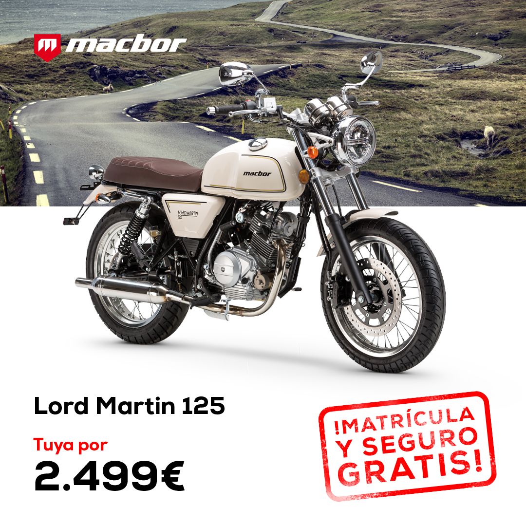 PROMOCION MACBOR LORD MARTIN 125 PROMOCION MACBOR LORD MARTIN 125