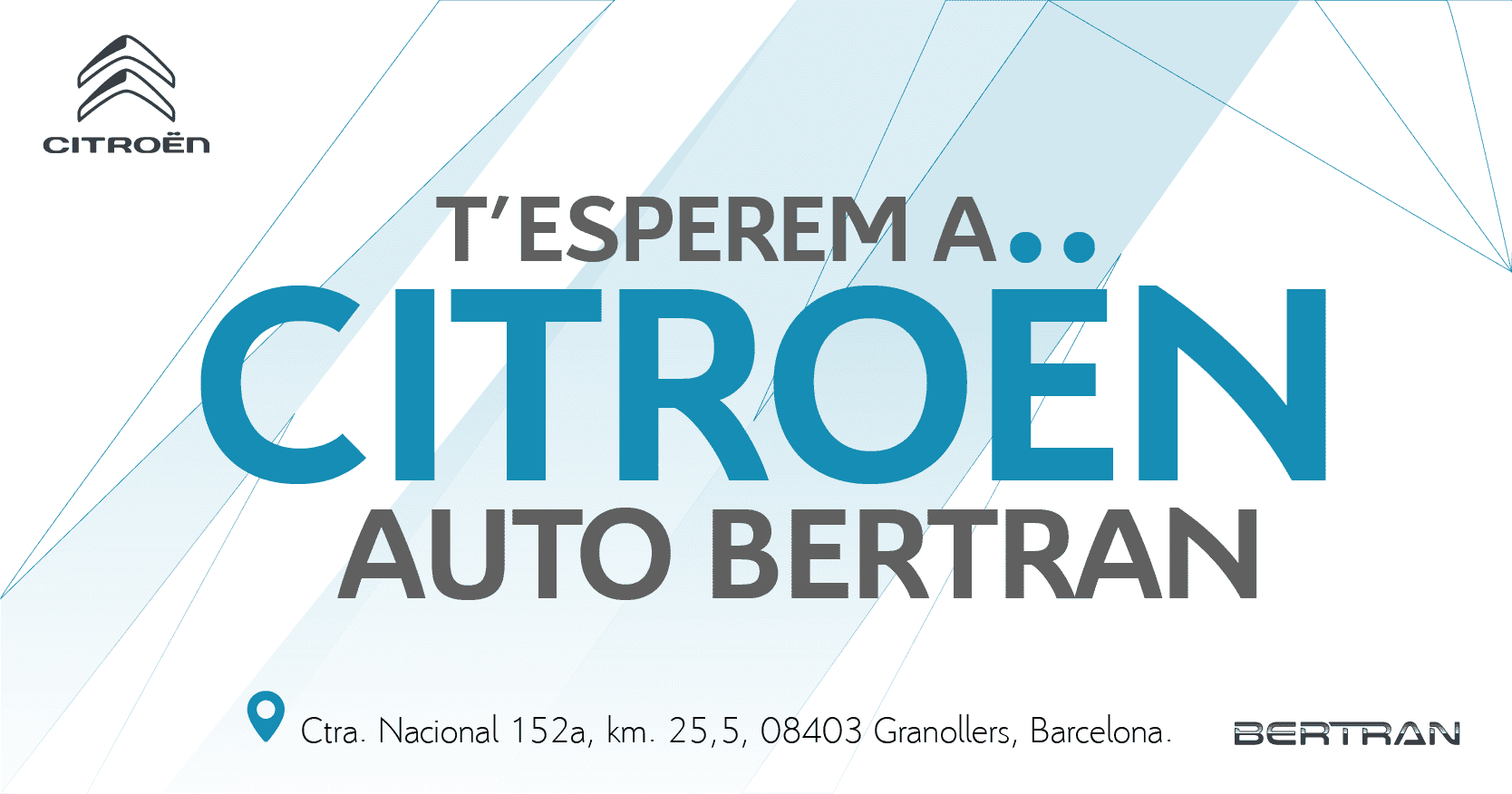 CITROËN GRANOLLERS: NOU CONCESSIONARI I NOVA UBICACIÓ CITROËN GRANOLLERS: NOU CONCESSIONARI I NOVA UBICACIÓ
