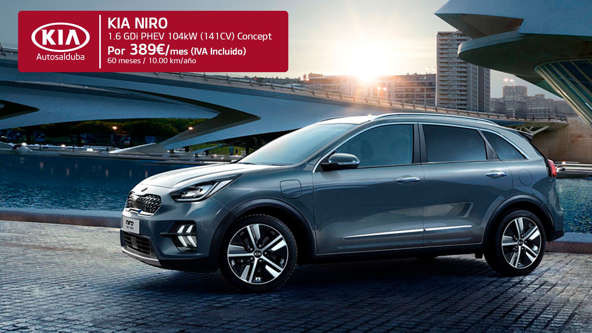 Renting Niro PHEV por 389€/mes Renting Niro PHEV por 389€/mes