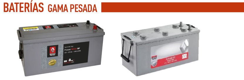 PROMOCIÓN BATERIAS | Gama Pesada PROMOCIÓN BATERIAS | Gama Pesada