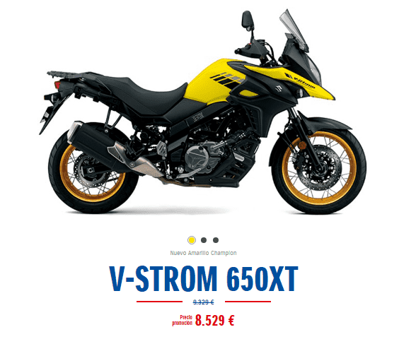 OFERTA SUZUKI VSTORM 650XT OFERTA SUZUKI VSTORM 650XT