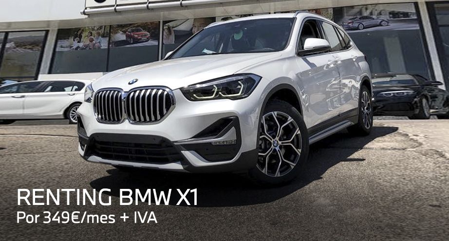 Renting BMW X1 por 349€/mes + IVA Renting BMW X1 por 349€/mes + IVA