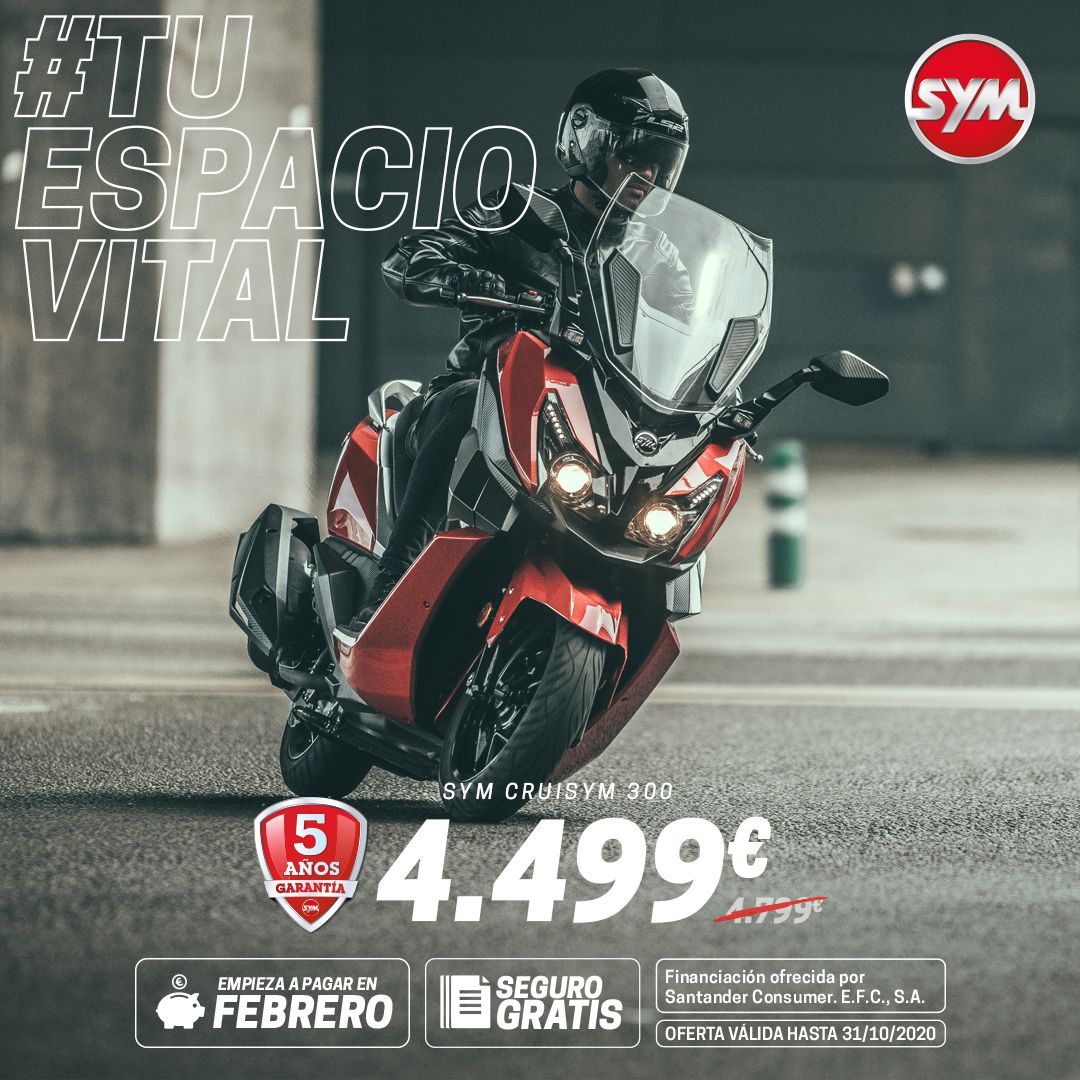 PROMOCION SYM CRUISYM 300 ABS PROMOCION SYM CRUISYM 300 ABS