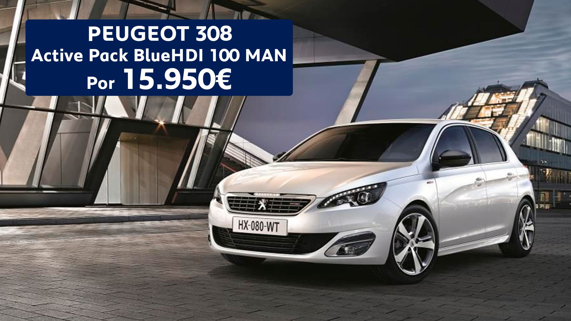 Peugeot 308 Active por 15.950€ Peugeot 308 Active por 15.950€