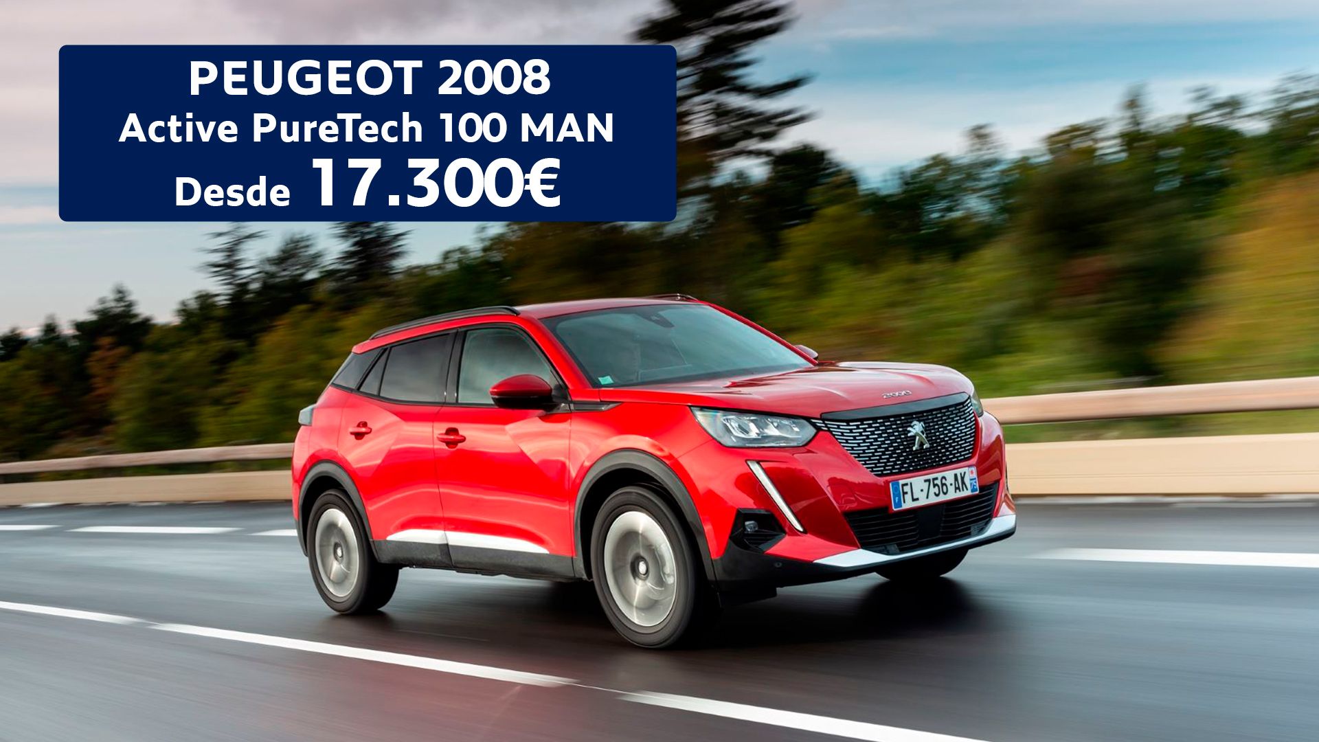 Peugeot 2008 Active desde 17.300€ Peugeot 2008 Active desde 17.300€