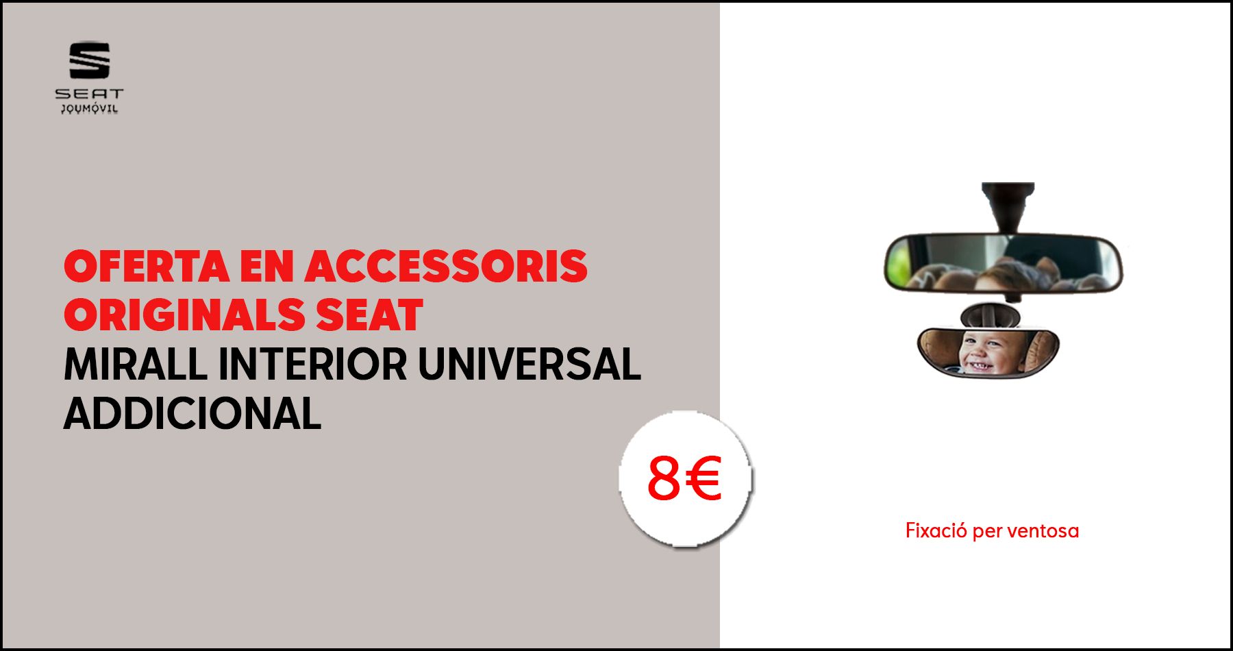 SEAT: OFERTA MIRALL INTERIOR ADDICIONAL SEAT: OFERTA MIRALL INTERIOR ADDICIONAL