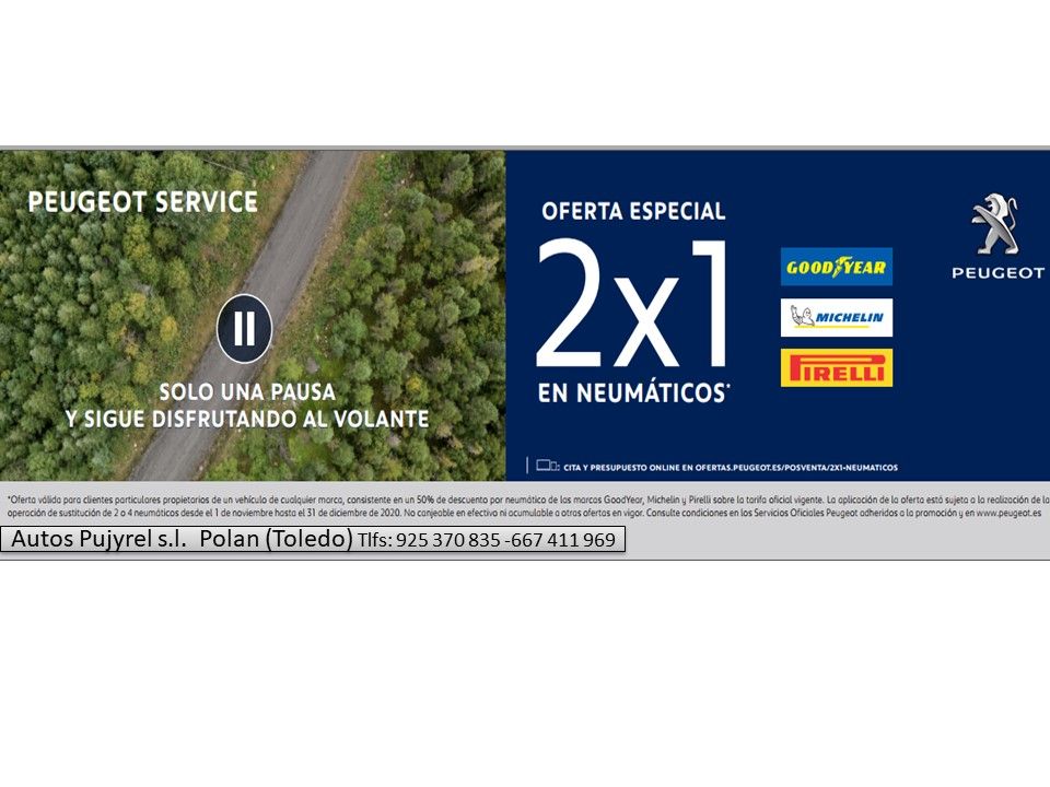 2x1 NEUMATICOS 2x1 NEUMATICOS