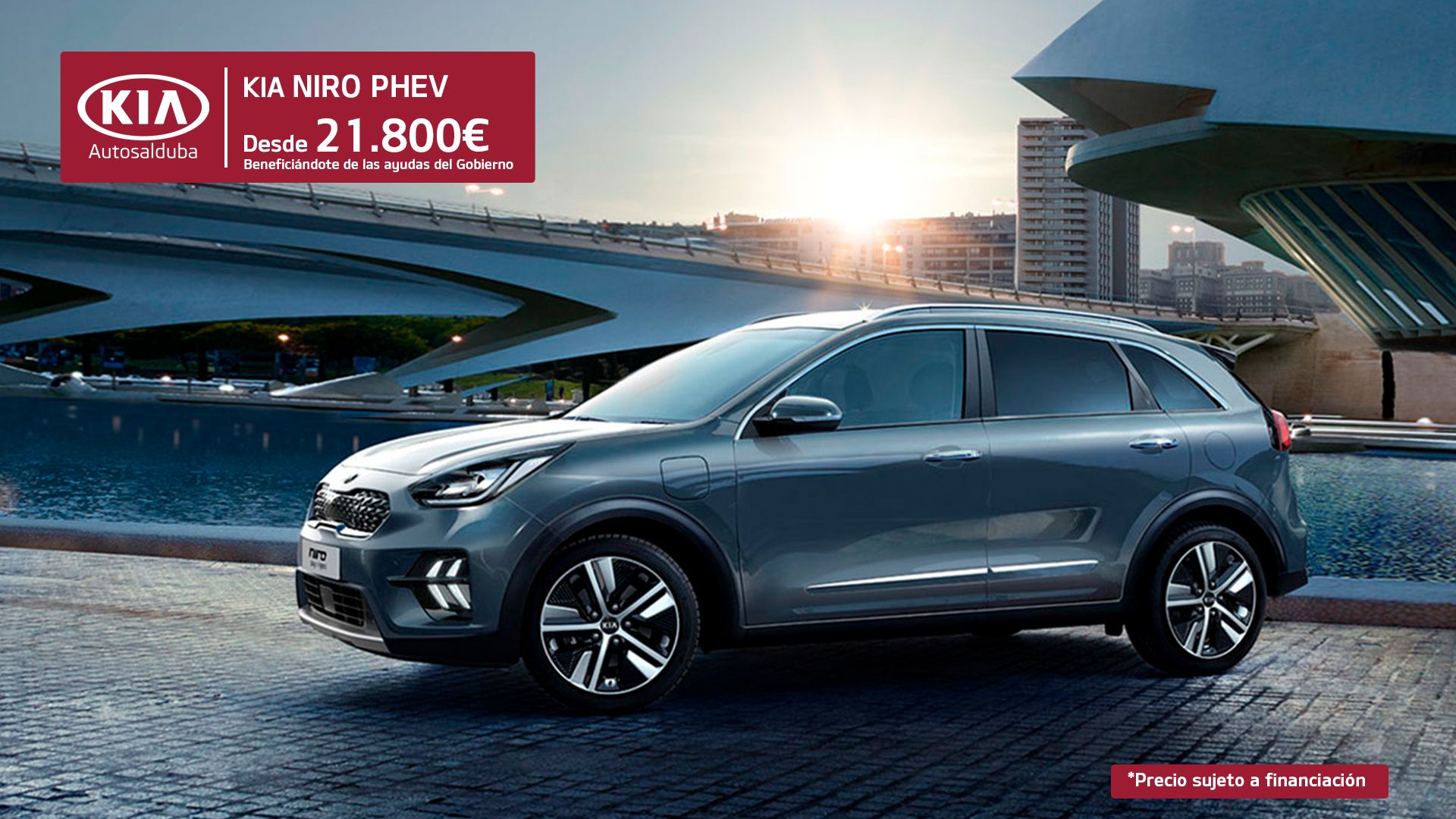 Kia Niro Híbrido Enchufable desde 21.800€ Kia Niro Híbrido Enchufable desde 21.800€