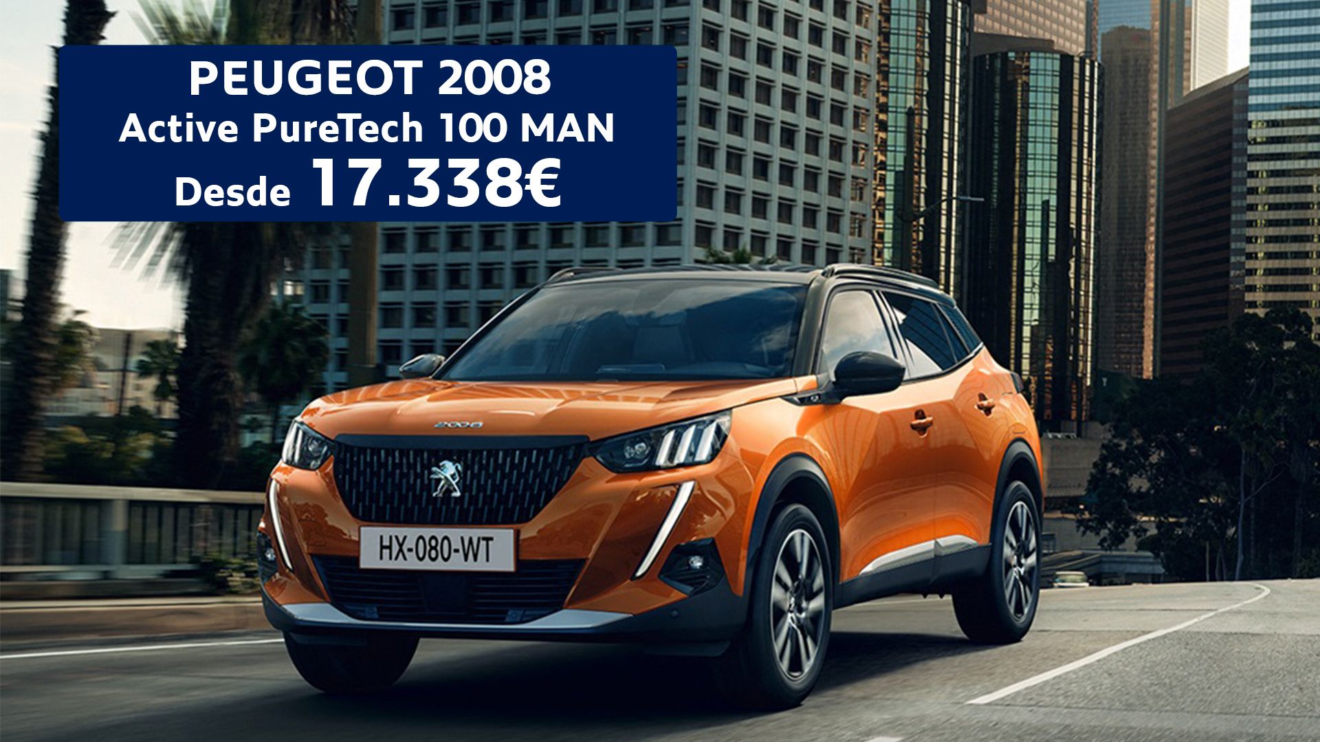 Peugeot 2008 Active desde 17.338€ Peugeot 2008 Active desde 17.338€